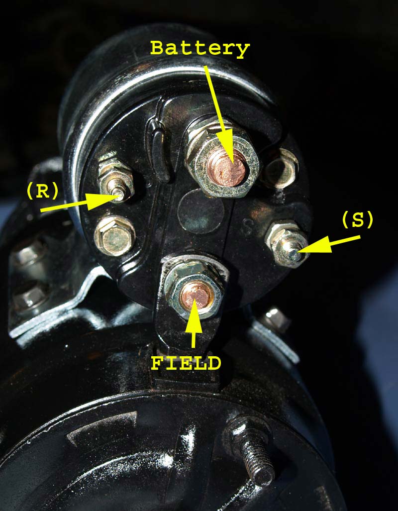 Chevrolet Starter Solenoid Wiring Diagram from www.567chevyclub.com